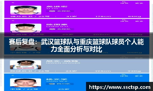 赛后复盘：武汉篮球队与重庆篮球队球员个人能力全面分析与对比